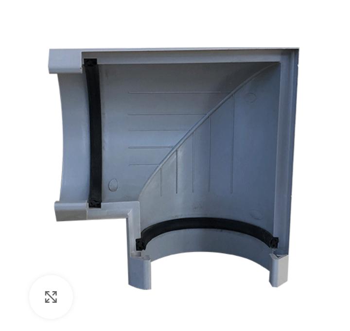 PVC GUTTER CONNER